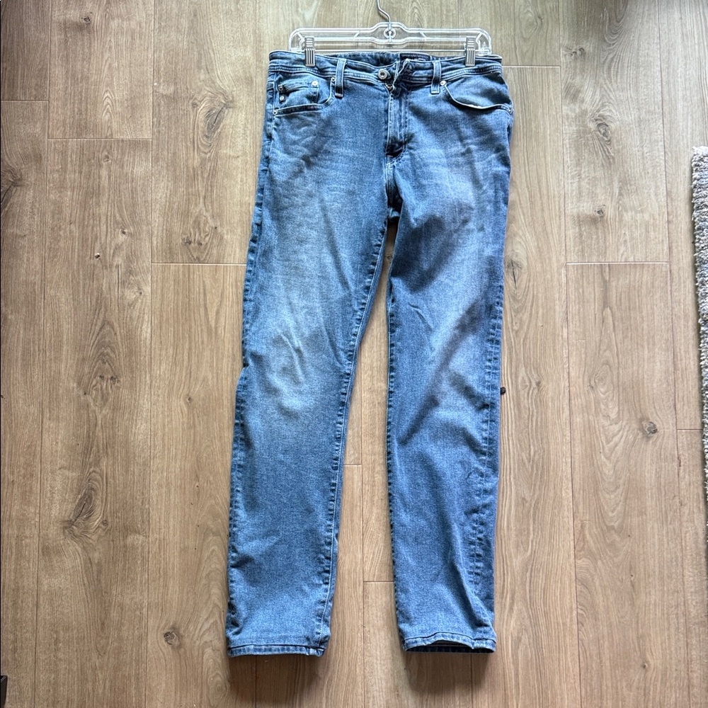 AG Adriano Goldschmied Light Blue Men's Straight Jeans. New. Never worn. No tags